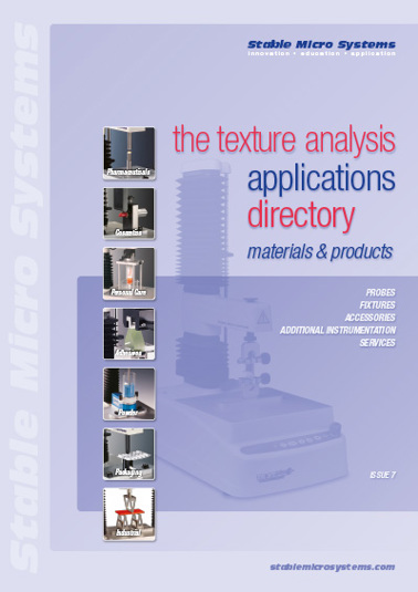 Applications Directory: Materials and Products
