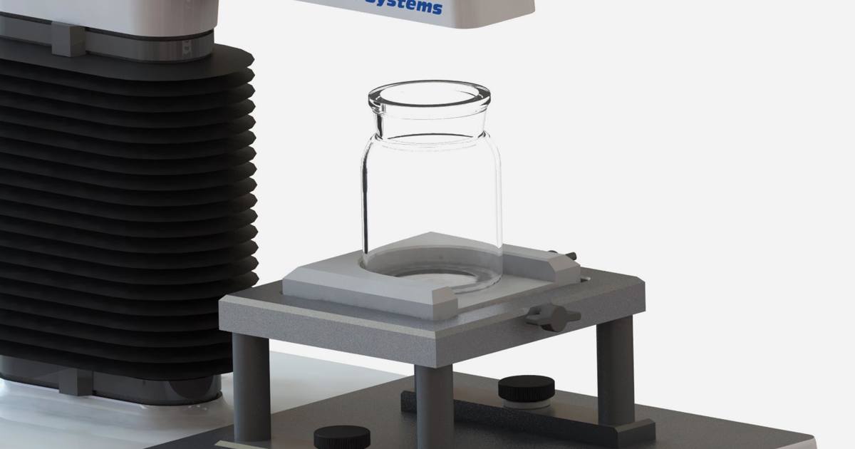 Centralising Ruler Bloom Jar Centralising Base | Stable Micro Systems