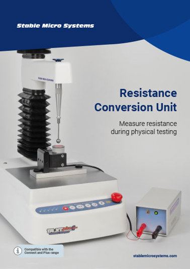 Module Alis Microstable System Request a brochure | Stable Micro Systems products