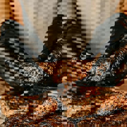 Sensory test of burger pattie