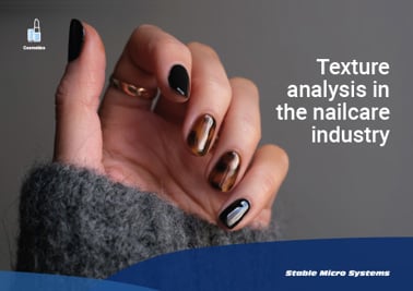 Texture analysis in the nailcare industry