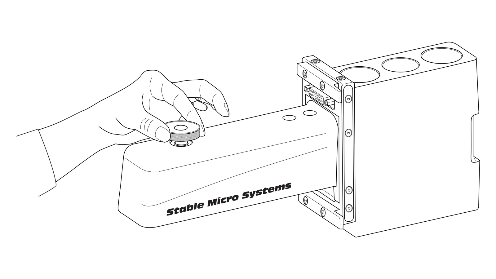 Adjusting calibration platform diagram