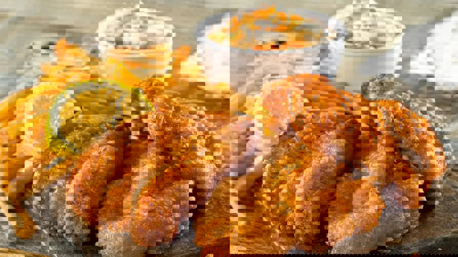 Texture design of breaded and battered foods