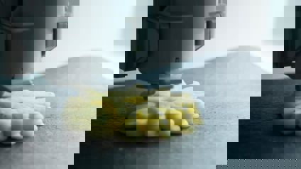 Layers Of A 3D Printed Snack