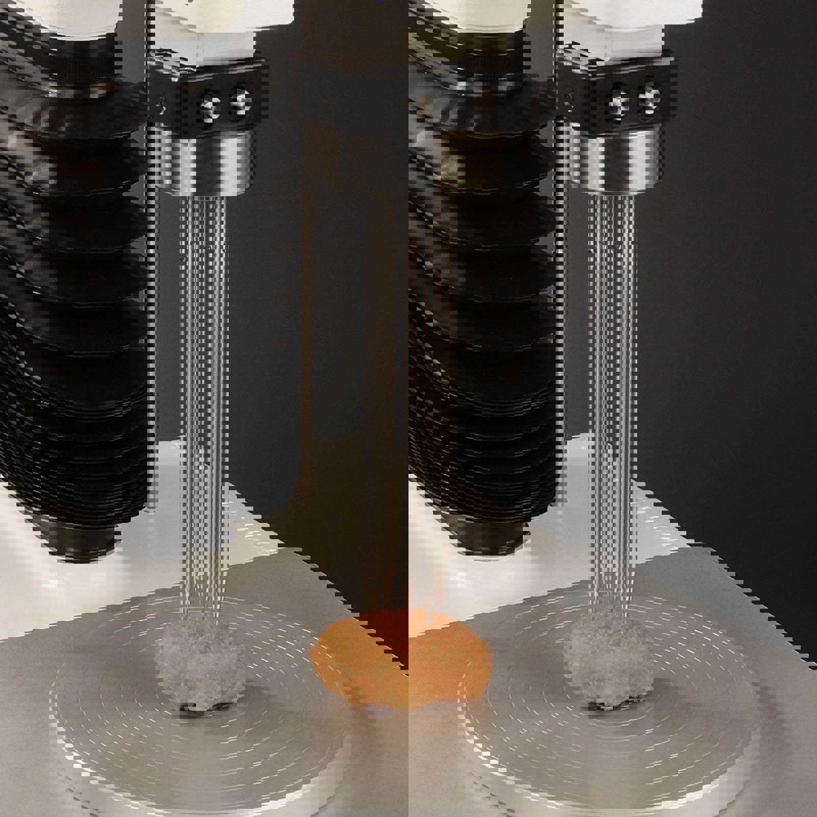Multiple Puncture Probe testing chicken nugget