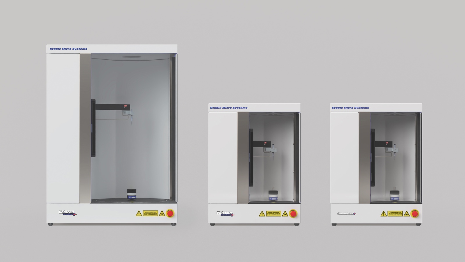 The Stable Micro Systems Range of Volscan and Ceramscan Instruments