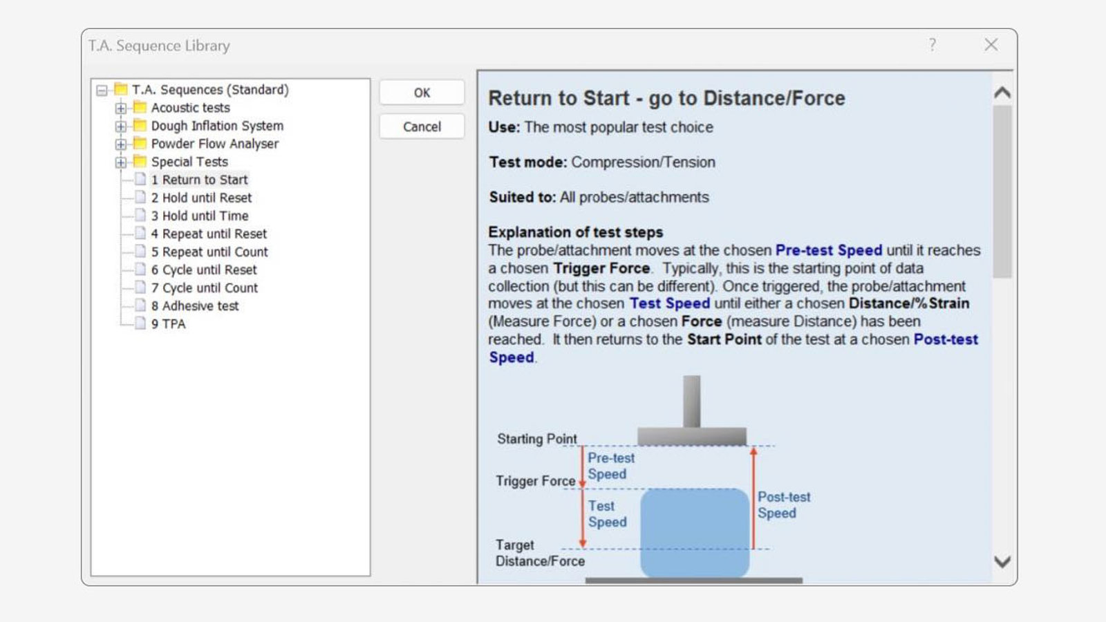 Screenshot from Exponent Connect software