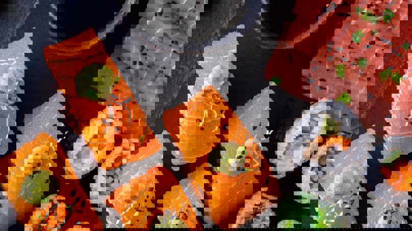 Vegan Sushimi Selection