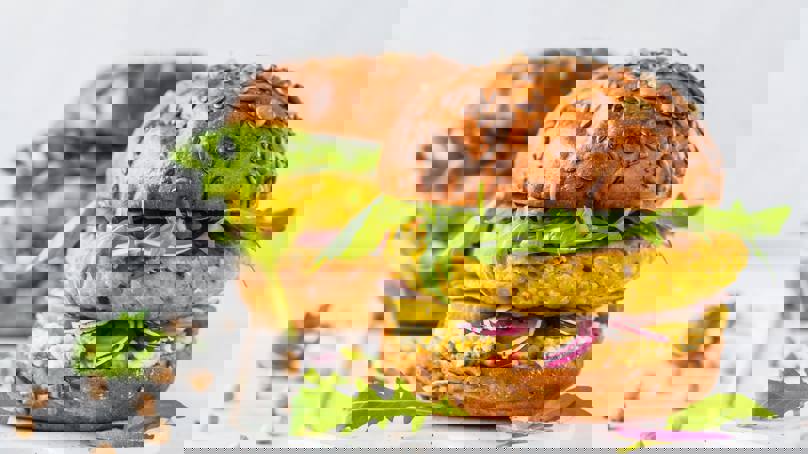 Vegan Chickpea Burgers