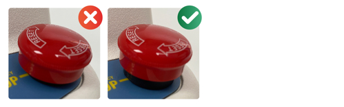 Check emergency stop button is released diagram