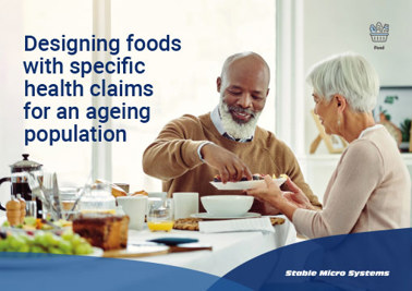 Designing foods with specific health claims for an ageing population