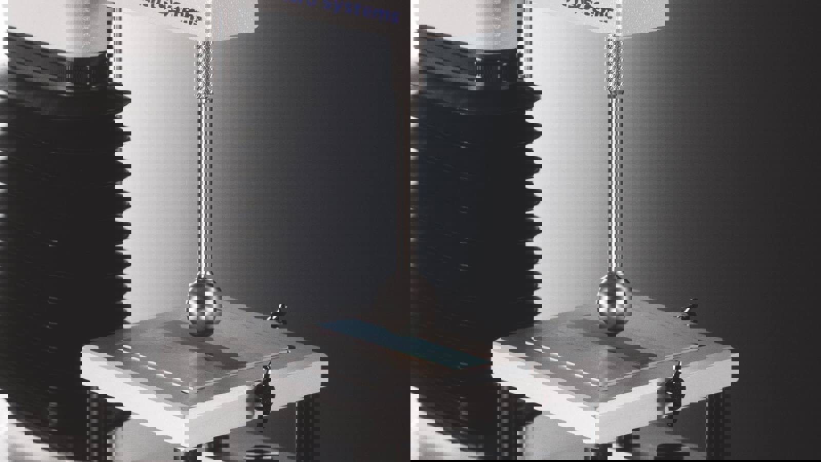 Avery Adhesion Test using a 1" Spherical Probe
