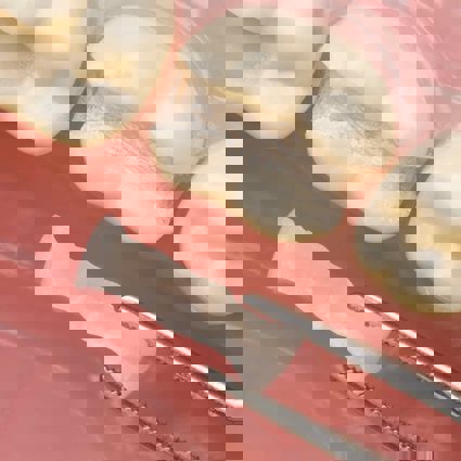 Dental filler ready to be inserted