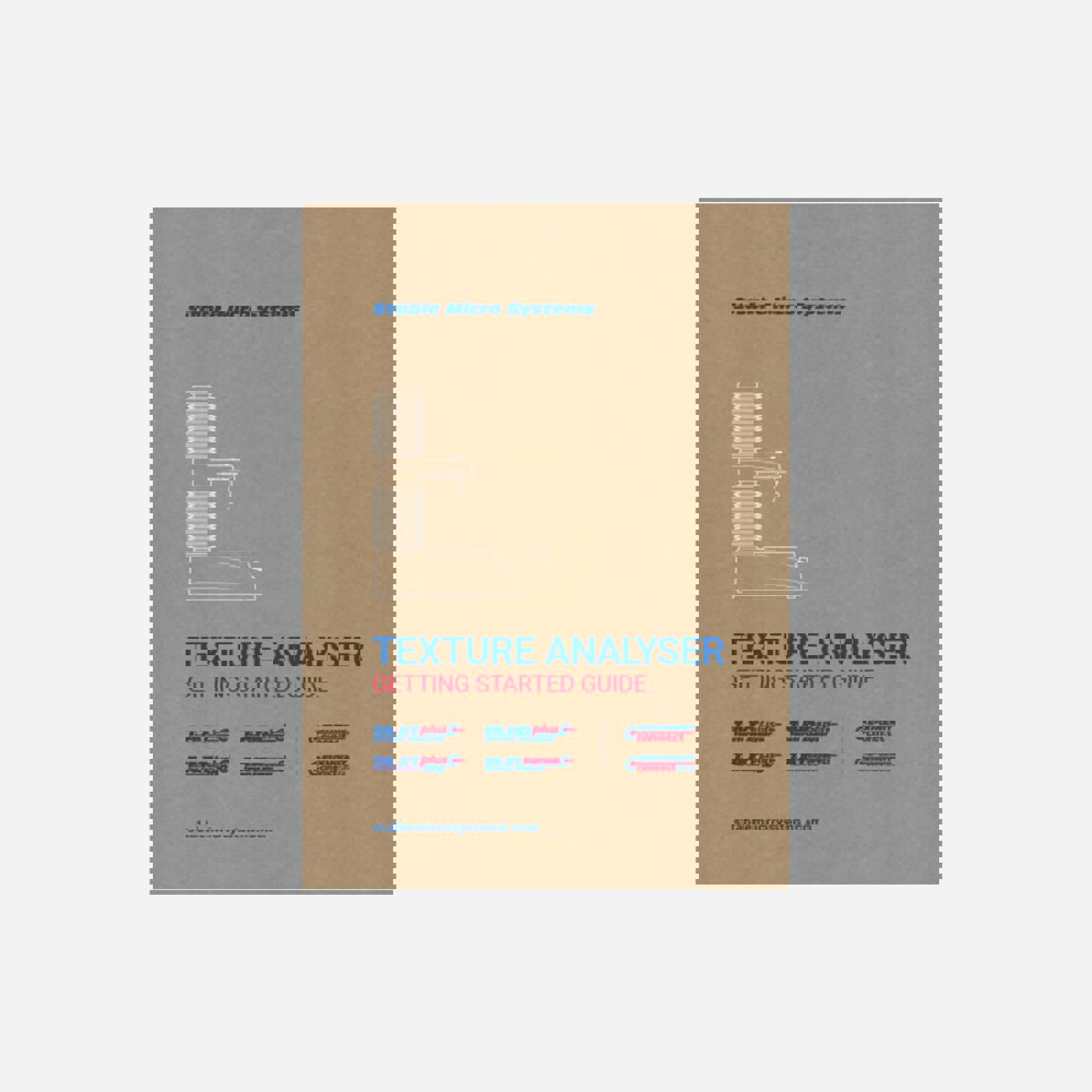 Texture Analyser getting started guide