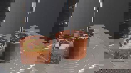 2Mm Cylinder Probe Attached To Texture Analyser Testing Chocolates