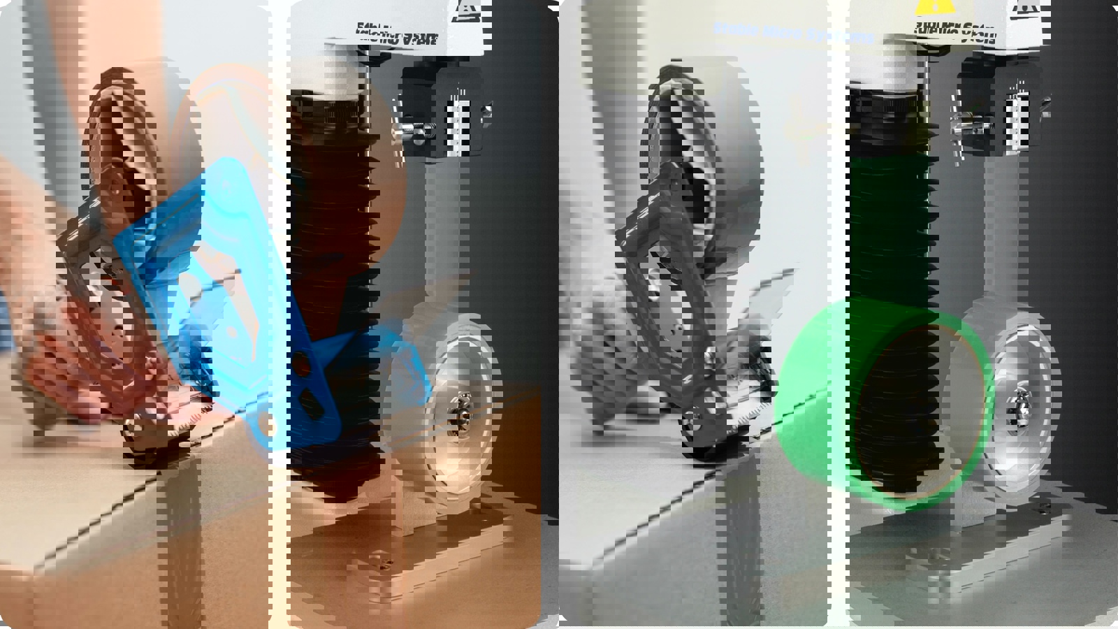 Imitative adhesion test of adhesive tape