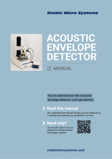 Acoustic Envelope Detector Manual