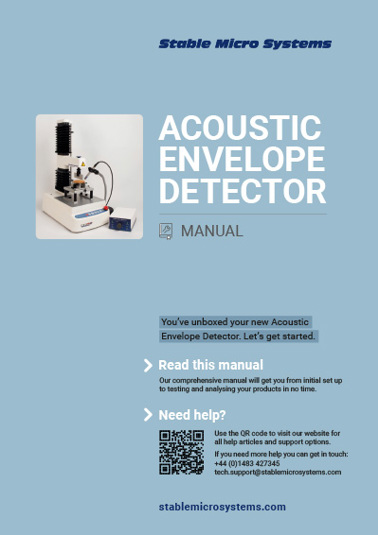 Acoustic Envelope Detector Manual