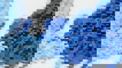 Coloured Polymer Granules