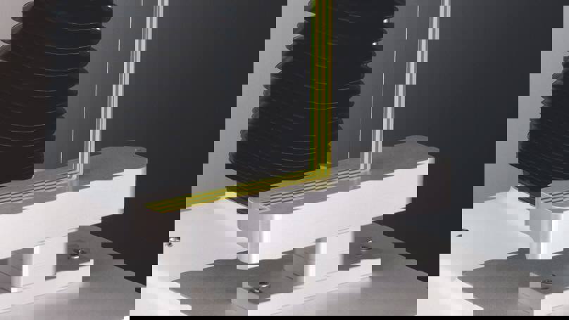 Adhesive Indexing System Attached To Texture Analyser