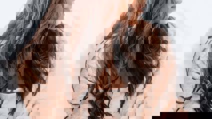 Close Up Of Hair With Volume And Texture