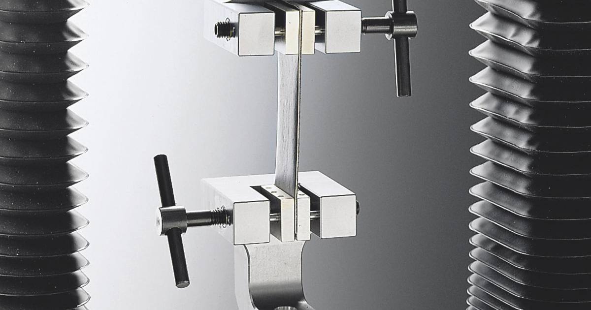 Fixed Grip Heavy Duty Tensile Grips 5kN | Stable Micro Systems