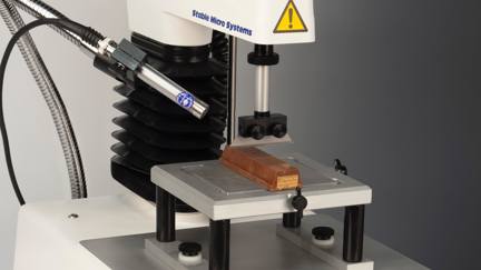 Acoustic Envelope Detector Testing Chocolate Covered Wafer
