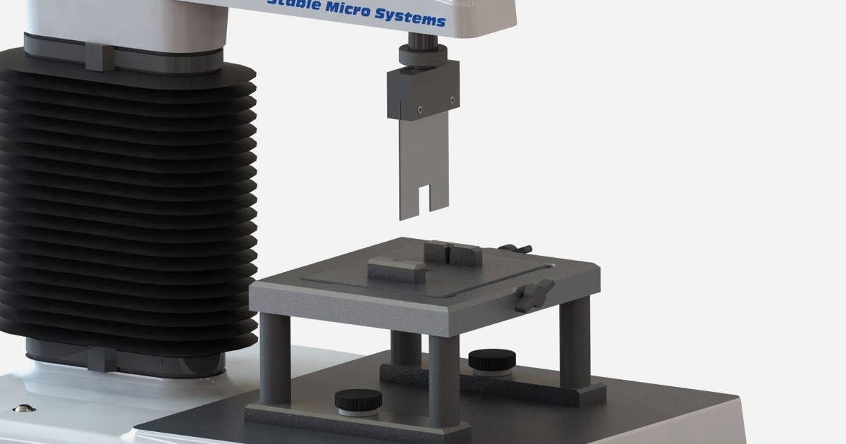 Thin Rectangular Warner-Bratzler Blade | Stable Micro Systems