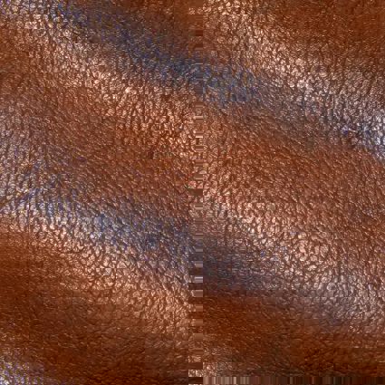 Baggy leather sample