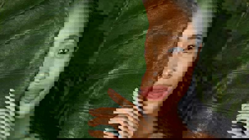 Female With Good Skin