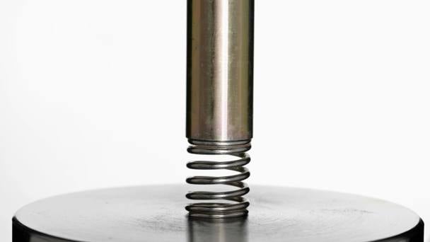 Elastic Recovery Of Metal Spring