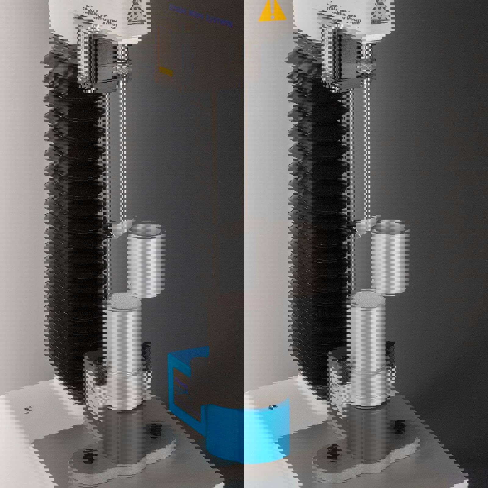Bulk desnsity measurement using a split vessel on the Powder Flow Analyser