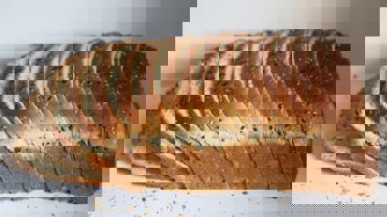 Sliced Loaf Of Bread