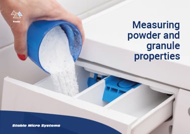 Measuring powder and granule properties