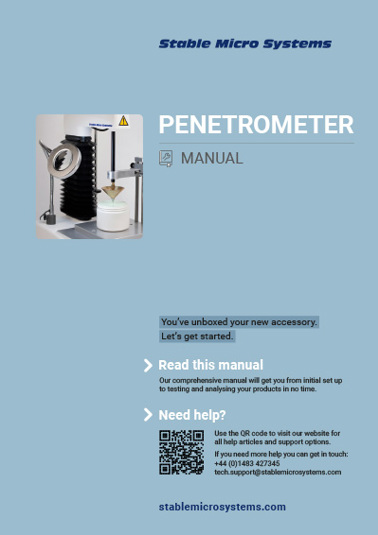 Penetrometer Manual