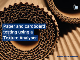 Paper and cardboard: texture analysis in the latest developments