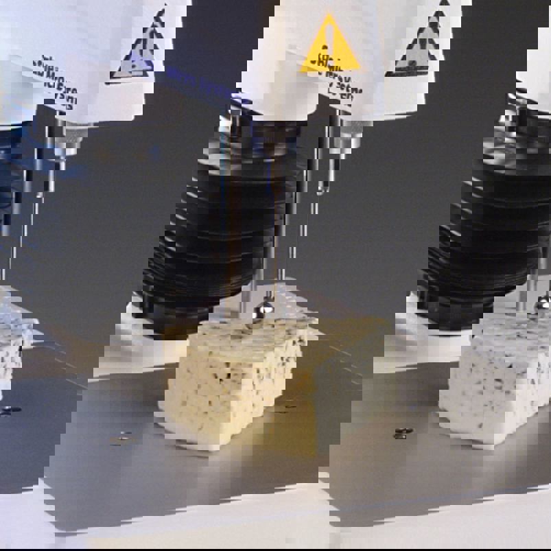 ¾” Spherical Probe testing cheese