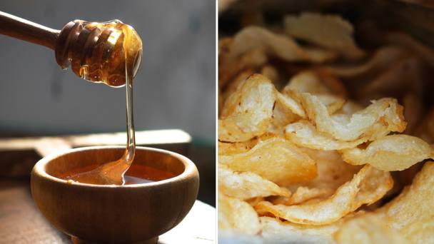 Comparison Between The Rheology Of Honey And Crunchiness Of Crisps
